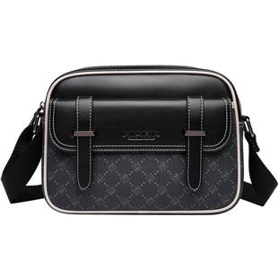 Mark Fairwhale/马克华菲商务单肩包男士斜挎背包通勤休闲邮差包