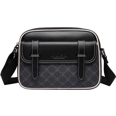 马克华菲商务单肩斜挎邮差包