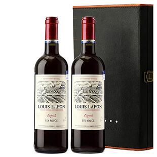 LOUISLAFON路易拉菲法国原瓶进口干红葡萄酒微醺热红酒宴请送礼盒
