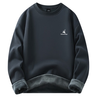 唐狮秋冬长袖圆领卫衣男