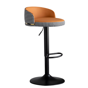 吧台椅家用靠背凳子酒吧凳美容椅子旋转升降吧椅高脚圆凳吧凳转椅