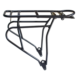 美利达山地车后货架铝合金一体成型加重后尾架行李架载物架挑战者