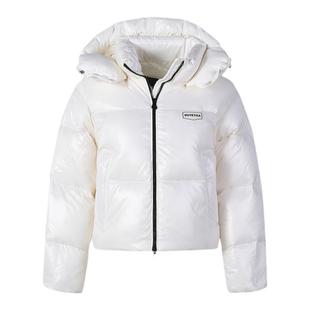 DUVETICA 女士短款厚款连帽羽绒服外套 222 VDDJ03526K0001