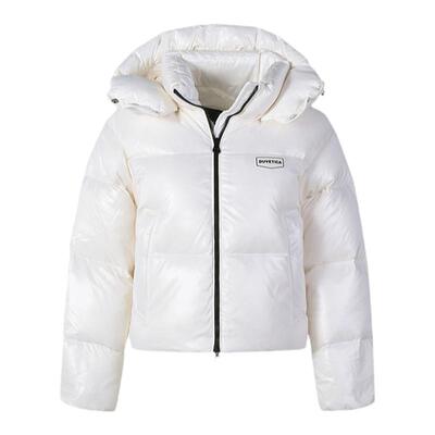 Duvetica短款厚款连帽羽绒服外套