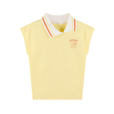 BarryBanny女童运动POLO衫短袖