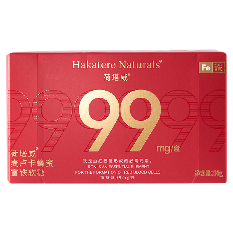 荷塔威麦卢卡蜂蜜富铁软糖6盒