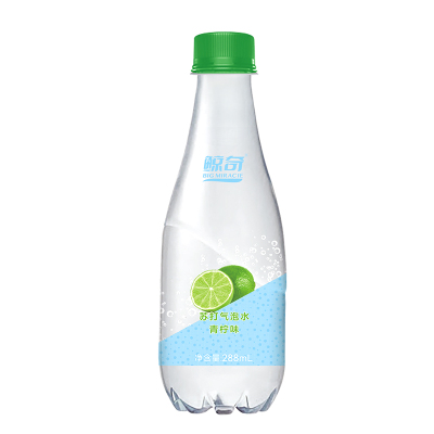 鲸奇青柠味苏打气泡水288ml*6瓶