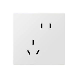 Yeelight易来K系列墙壁开关插座10A斜五孔控制面板86盒16A空调Z