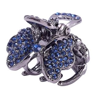 高级感水钻小夹子固定头发神器头顶发夹精致小抓夹发饰小号发卡女