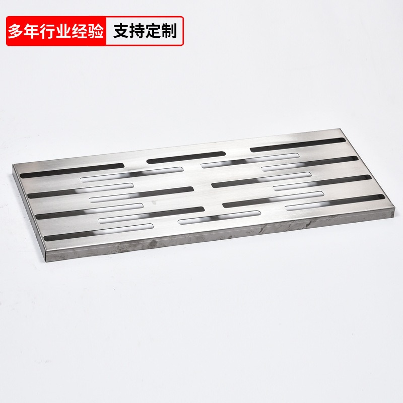 304镀锌钢格栅板异形栅不锈钢格直线排水沟下水道盖板弧形