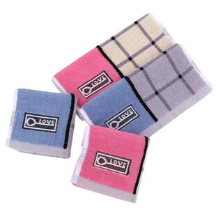 25x50 儿童纯棉洗脸小毛巾全棉学生洗漱巾幼儿宝宝手巾耐脏不掉毛