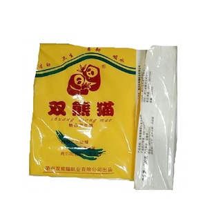双熊猫新款特白卫生纸 350克16包江浙沪免邮厕纸草纸实体店有发票