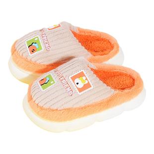 路路佳品牌儿童中大童高帮后包跟棉拖鞋32~34/35～36毛窝棉拖鞋