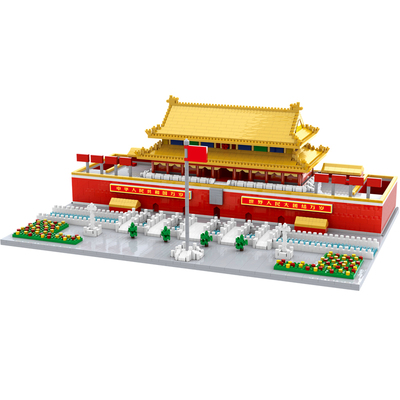 天安门建筑模型玩具拼图积木