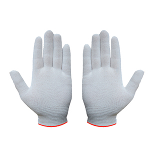 采茶手套电子厂针织尼龙手套线手套无尘手套演出作业手套文玩手套