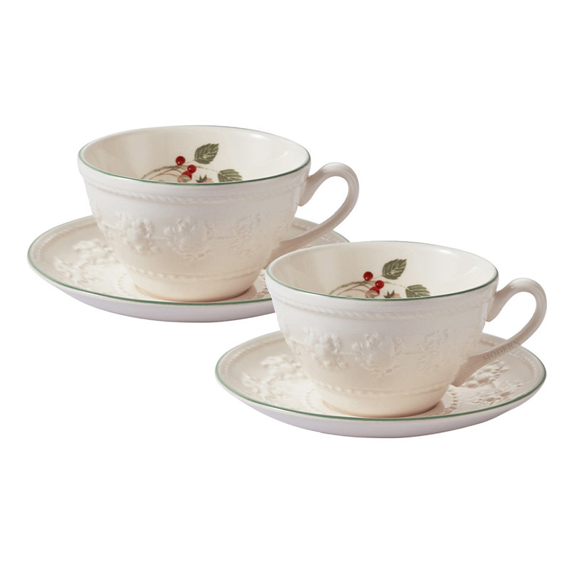 WEDGWOOD欧式咖啡杯茶杯对杯套装