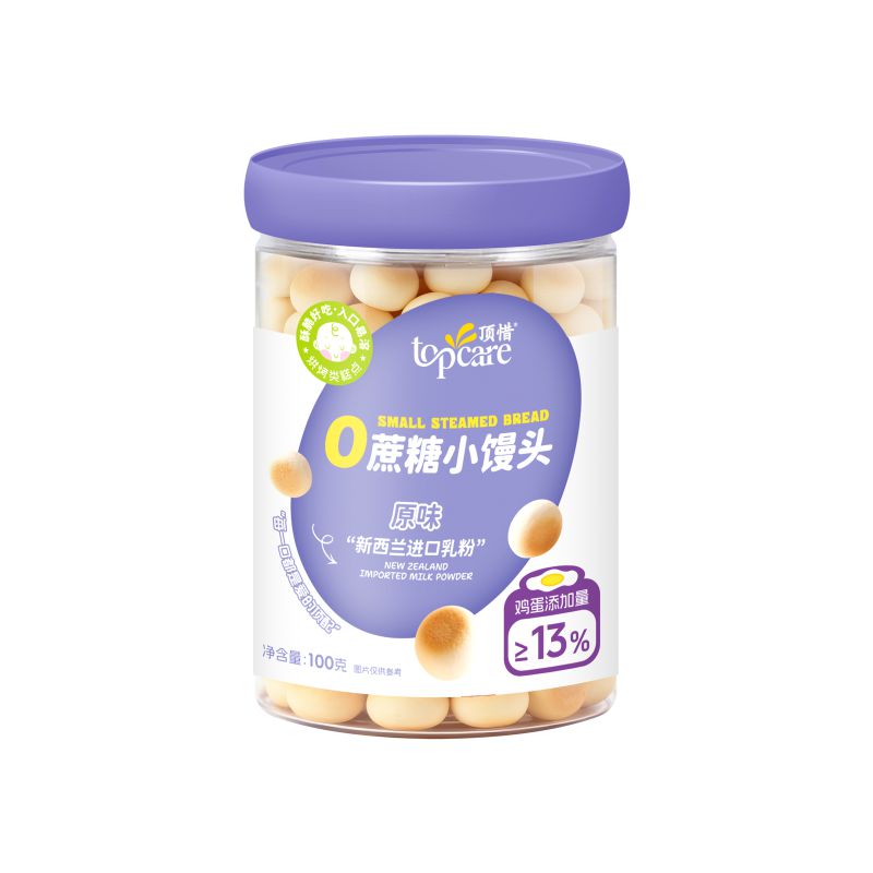 顶惜0蔗糖小馒头宝宝零食