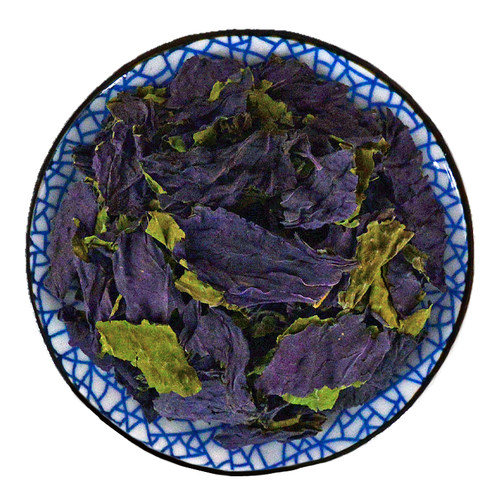 紫苏叶中药材静萱正品食用晒干苏子叶茶泡水喝商用紫苏叶粉香料