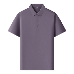 冰丝速干华夫格polo衫定制工作服印logo夏季企业商务工装短袖t恤
