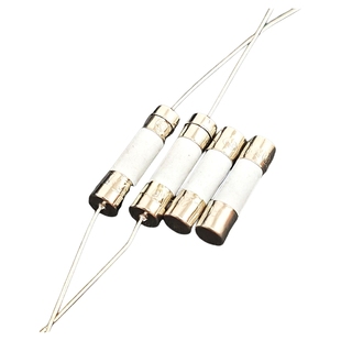 电磁炉空调陶瓷保险管带引脚慢断 T10A 5/6.3/8/12/15/20A/25/30A