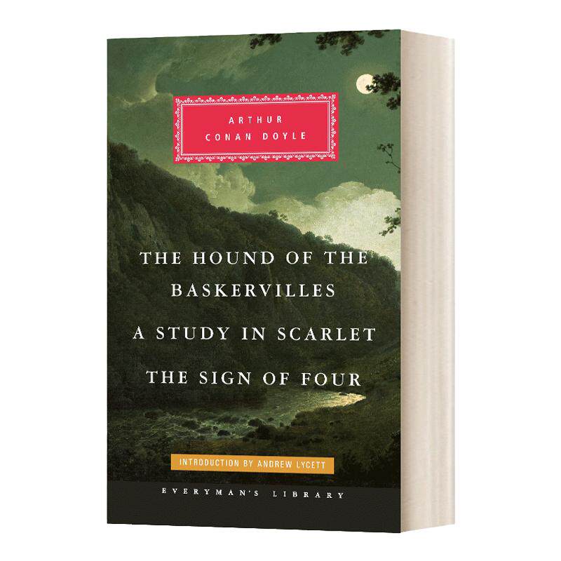 巴斯克维尔的猎犬 人人图书馆精装收藏版 英文原版小说 The Hound of the Baskervilles 英文版 进口英语原版书籍