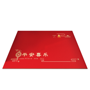 新中式入户门进门地垫皮革pvc玄关门前可擦免洗脚垫门口高档地毯
