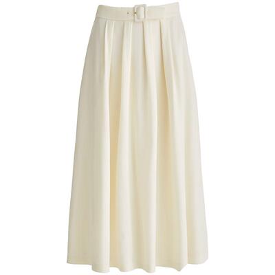 欧碧倩半身裙子OBEG赫本风