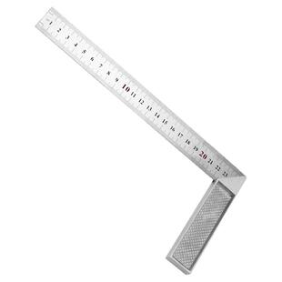 加厚直角尺多功能拐尺90度活动角度尺高精度不锈钢三角尺木工专用