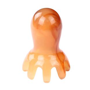 章鱼按摩梳头皮头部经络按摩器穴位头疗梳八爪鱼便携大宽齿刮痧梳