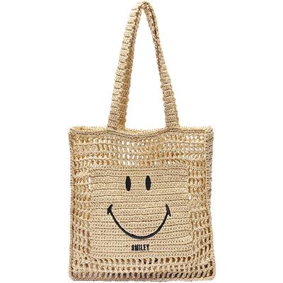 百丽MILEY联名款草编织包