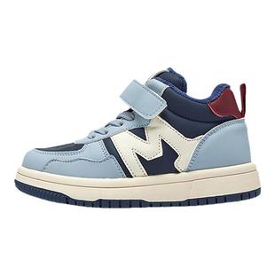 MQD童鞋冬季新款儿童棉鞋女童高帮板鞋加绒加厚保暖男童运动鞋子