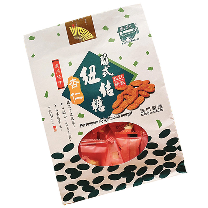 澳门手信钜记饼家芒果杏仁纽结糖