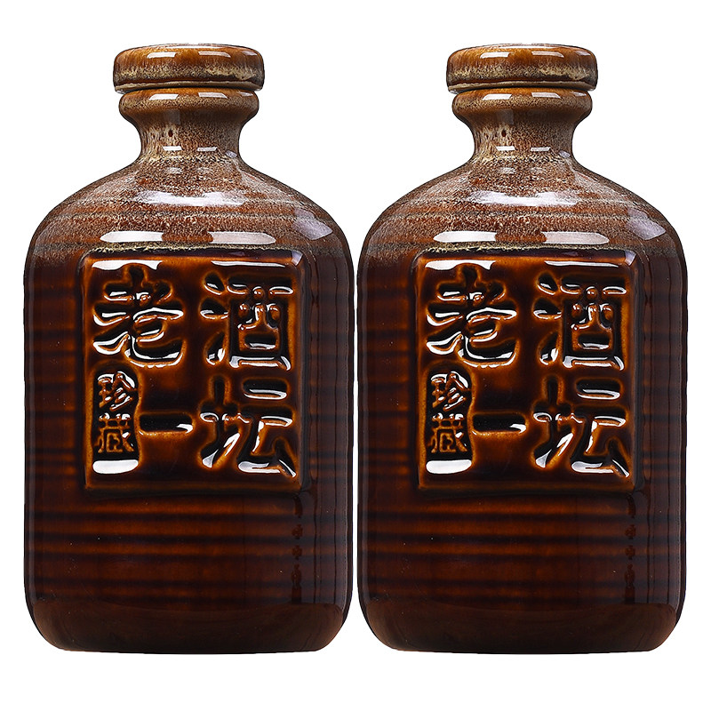 坛装白酒粮食酒老酒四川宜宾52度
