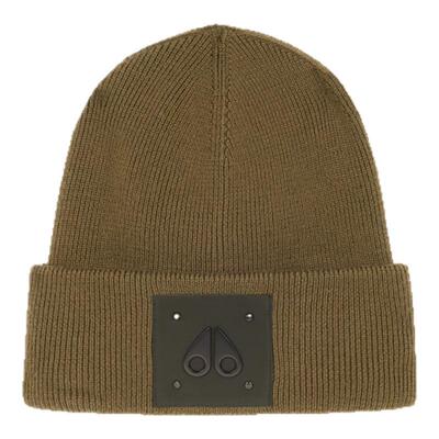 MOOSE KNUCKLES LARGE LOGO BEANIE 经典冷帽帽子