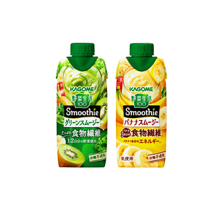 【临期11月】kagome可果美野菜生活果汁果蔬汁代餐香蕉蔬果昔12瓶