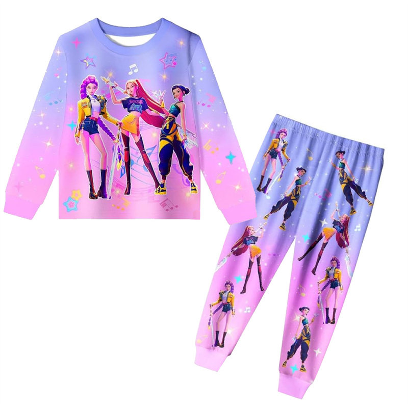 Kpop猎魔女团家居服套装