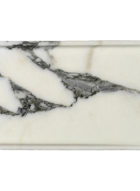 天然大理托盘桌面收纳装饰摆件