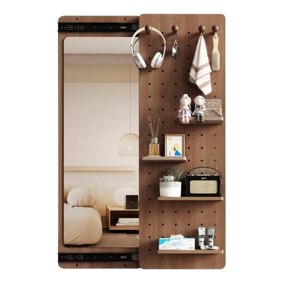 洞洞板穿衣镜一体隐形全身镜