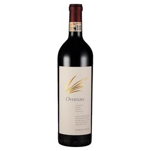 富隆红酒美国纳帕谷原瓶进口干红作品一号副牌序曲红葡萄酒 750ml