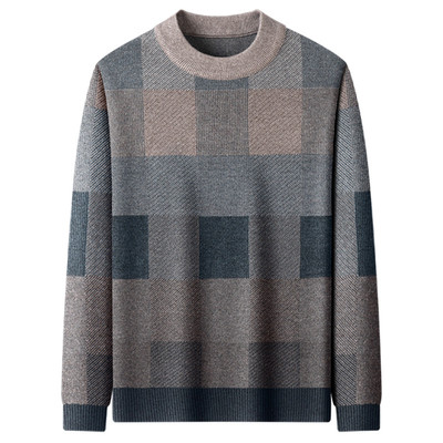 【纯羊毛衫】恒源祥冬季加厚毛衣