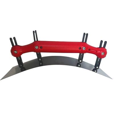 可调节圆弧抹灰刀刮腻子神器弧形抹子圆弧刮板圆柱内外弧收光工具