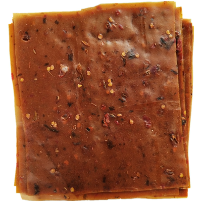 江西特产安远步行街软骨子软烫皮