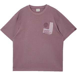 杰克琼斯男装2026年春季新款胶印字母打底衫刺绣短袖男款宽松T恤