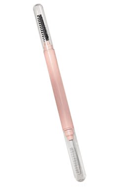 双头钢针眉睫梳一刷两用便携带盖