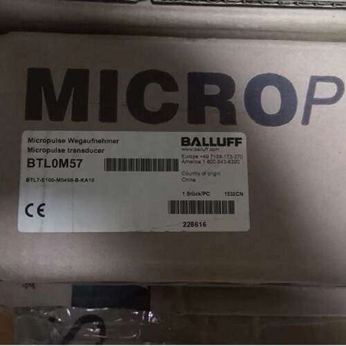 议价BALLUFF原装现货巴鲁夫BTL0M57位移传感器BTL7-E100-M0450-B-