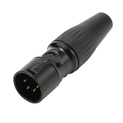 REAN四芯镀金卡侬公母头