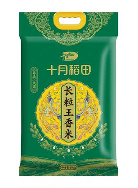 十月稻田东北长粒香米香甜软糯