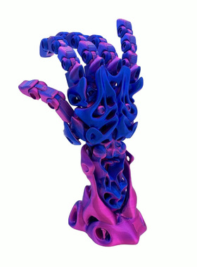 3D打印创意立体机械手臂模型网红摆摊同款整蛊机械手小众装饰摆件