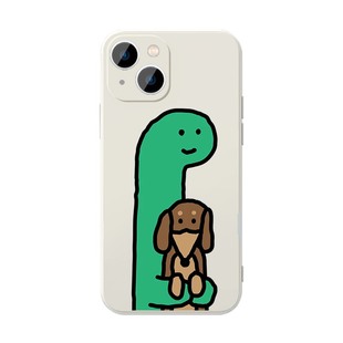 lingorm同款手机壳00k苹果16华为mate60orm邝玲玲iPhone15promax小狗pura70lingling一加13OPPO热狗vivo恐龙x