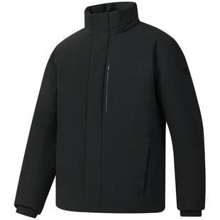 FILA 斐乐官方男士羽绒服2025冬新款高尔夫运动基础立领保暖外套